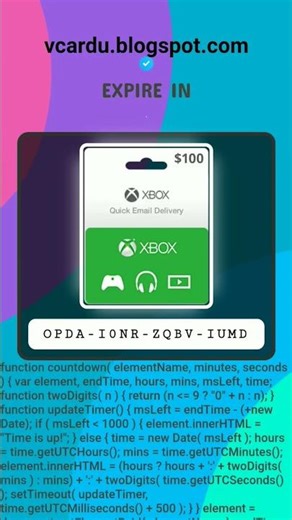 How To Get Free Xbox Gift Cards Code 2026 - Xbox Gift Card code #xbox #xboxone