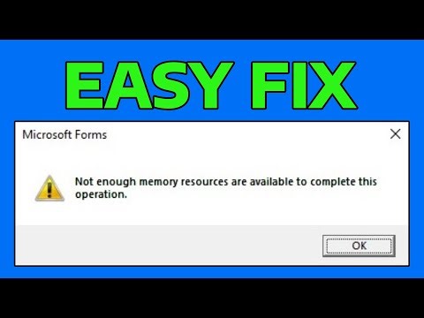 How To Fix Not Enough Storage Is Available To Complete This Operation
