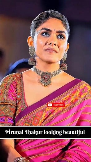 Mrunal Thakur looking beautiful ❤️ 😍#mrunalthakur #viral #shorts #videos #movie #trending #tollywood