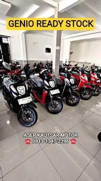 READY GENIO SEBANYAK 5 UNIT 🔥