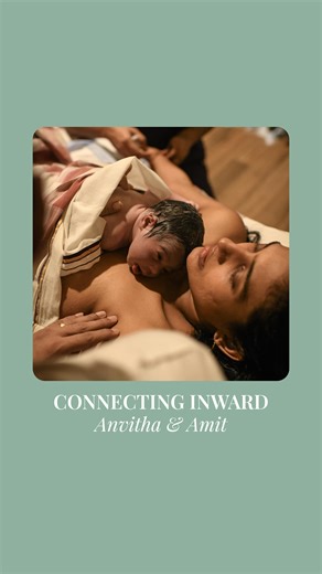 Birthvillage on Instagram: "Anvitha, is a second time BV mom, who has journeyed with us for many years. The moment she learnt of her pregnancy, she was most excited to be connecting with the BV world again. She & her partner Amit, walked this journey together. From the pre-natal appointments, to attending our offline birth education classes, they felt supported, informed and confident. Having gone into labour earlier than her due date, she had felt apprehensive. Sensing this, our midwife Priyank