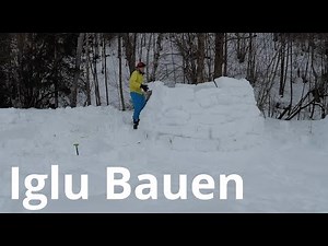 Iglu bauen - wie könnt ihr selbst ein Iglu Bauen?