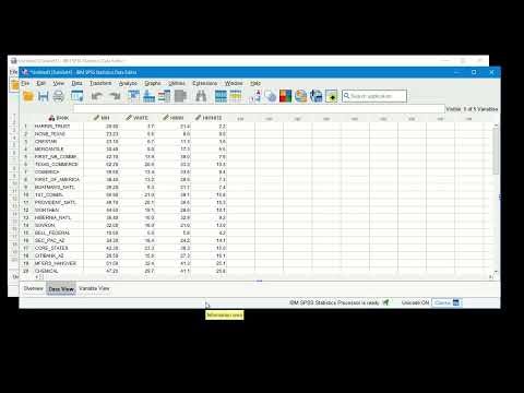 Using SPSS to make Side-by-Side Boxplots for Separate Variables