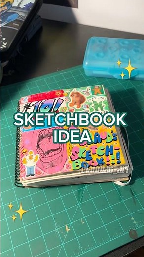 sketchbook idea / way to fill your sketchbook #art #drawing #sketch #artist