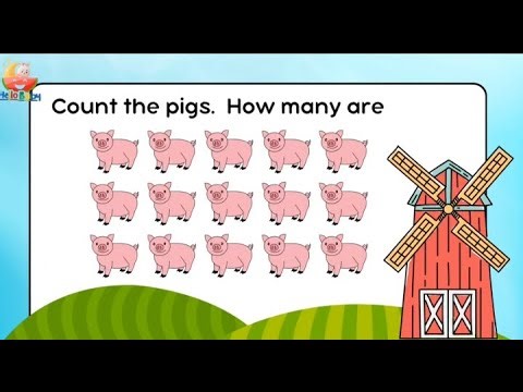 Worksheets for Kids LIVE | Matching | Counting | Shapes | Preschool Learning Activities