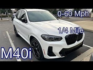 Performance Review: 2023 BMW X3 M40i Testing!
