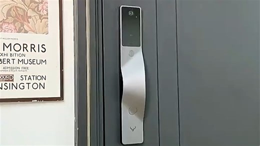鹿客（lockin）智能门锁结构光3D人脸识别猫眼大屏指纹锁密码锁电子锁V5 Air左开