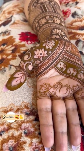 3D touch Mehandi design please follow like comment share#viralvideo #mehndi #hennatatto