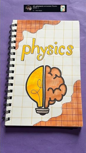 Physics Front Page Design ⚛️✨ #shorts