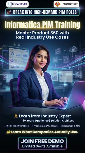 Informatica PIM Free Demo | Product 360 Training for Beginners & Professionals 🚀