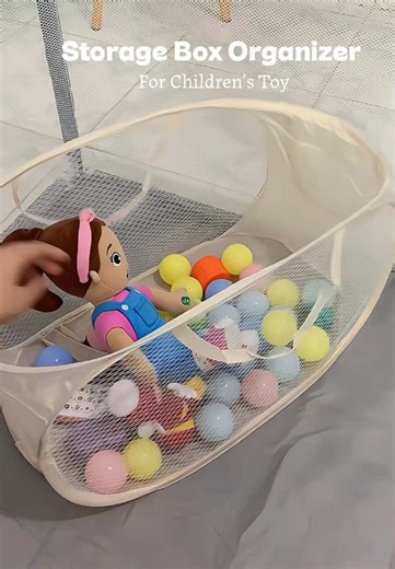Fun and Functional Storage Box Organizer for Children's Toys