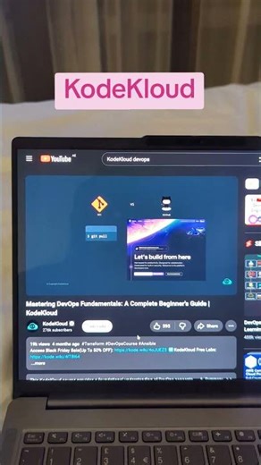 Learn DevOps on YouTube:\r \r - TechWorld with Nana\r - KodeKloud\r - DevOps Directive\r - Bret Fisher