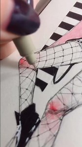 Needed an excuse to draw fishnets ✨ art artist drawing myart sketchbook