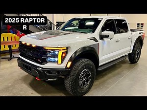 2025 Ford RAPTOR R (Space White Metallic) Super Charged 720Hp
