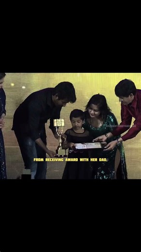 Aaradhana Sivakarthikeyan getting award 🙈💥 | Sivakarthikeyanxmine
