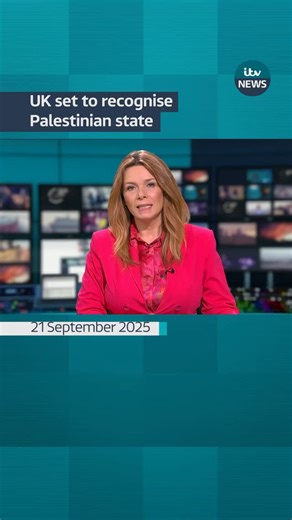 The UK is set to recognise a Palestinian state on Sunday despite pressure from the US and the families of hostages held by Hamas. #itvnews | ITV News