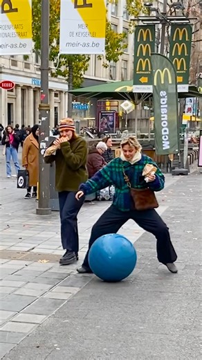 Hilarious big ball challenge!⚽😍 . . . #ball #reels #funny #viralreels #football #bigball #challenge | Fashion Everyday