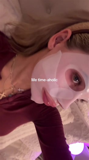 Me the second I get a cold 😽 pjs from @Oner Active SO SOFT (code RUBYG ily🫶🏻) #relatablegymgirl #selfcare #metime #alonetime #facemask