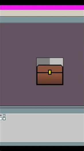 Aseprite: A simple chest opening and closing.