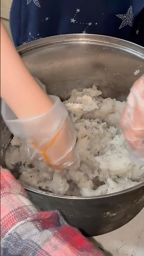 自然農畑で育てたこんにゃく芋で🌱こんにゃく作り🫕
