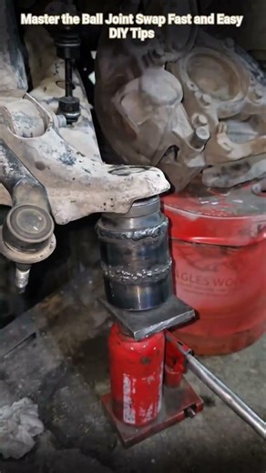 Master the Ball Joint Swap Fast and Easy DIY Tips #mechanic #shorts #suspension
