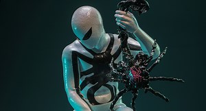 Hot Toys unveils Miles Morales Aliens vs Avengers Suit sixth scale figure