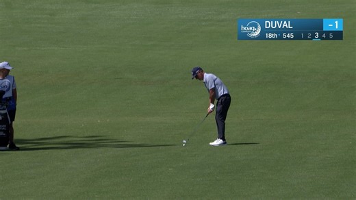 David Duval holes out eagle from fairway at Hoag Classic
