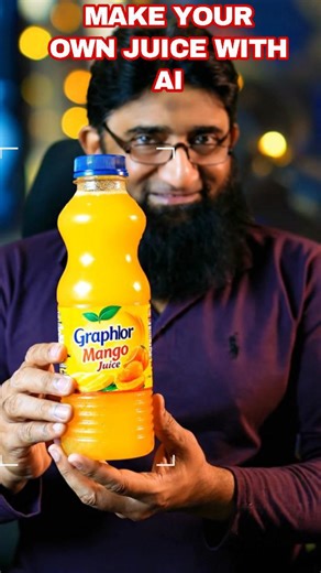 Turn a Water Bottle into Mango Juice with AI | Google AI Flow Magic Discover how you can transform a regular water bottle into a mango juice bottle using AI and Google AI Flow. This step-by-step tutorial shows how artificial intelligence can redesign and repurpose any product label with just a few clicks. Perfect for creators, designers, and AI enthusiasts who want to learn creative product transformation using AI tools. Watch till the end to see the final AI-generated mango juice bottle design.