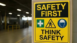 Safety First Sign Images – Browse 101,281 Stock Photos, Vectors, and Video