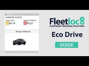 Fleetmaxx Tracking Software - Fleetloc8 - EcoDrive User Guide