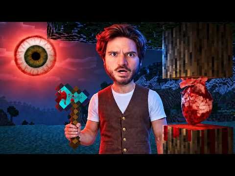 O MEU MUNDO DO MINECRAFT ESTÁ VIVO E ESTÁ SOFRENDO...
