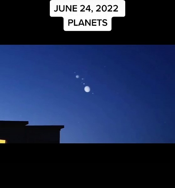 5 Planets Alignment on June 24, 2022