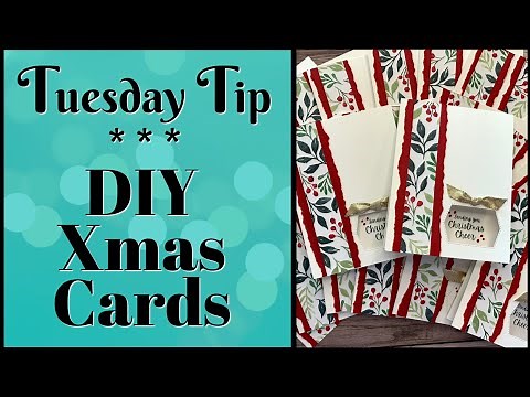 How Do I Successfully & Quickly Mass Produce DIY Xmas Cards?