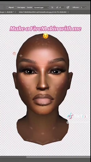 Make a FiveM skin With me🩷 #skincreator #fivem #fivemskincreator #fivemroleplay #fivemgta