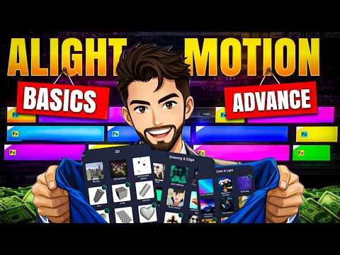 Learn Pro-Level 3D Editing in Alight Motion | Basic to Advanced Editing🔥