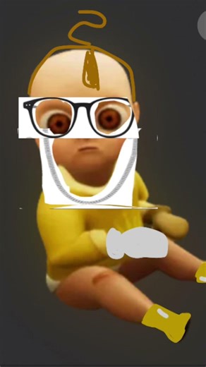 Baby and yellow drip Lego