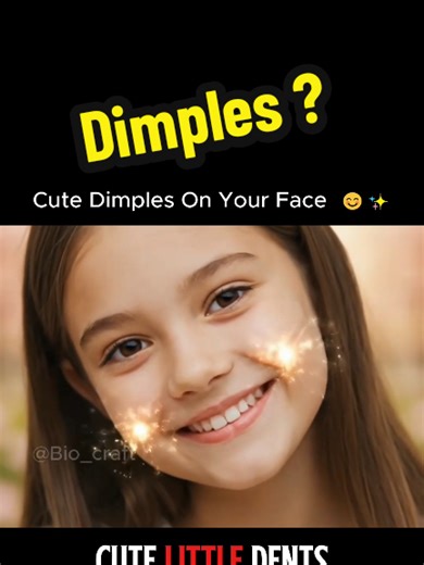 The Science Behind Cute Dimples 🧬😍 #dimples #smiles #anatomy #biology #Stemtok