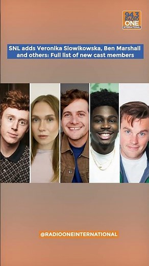 SNL adds Veronika Slowikowska, Ben Marshall and others: Full list of new cast members