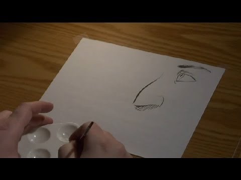 How to Draw With a Brush and Indian Ink : Art Techniques