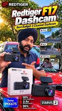 Redtiger F17: The Ultimate 4K 3-Channel Dashcam in 2026