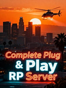Fivem Plug and Play RP Server | Complete Pre-built Roleplay Framework With Scripts, Jobs, Vehicles & Admin Tools | Beginner Friendly - Etsy