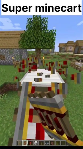super minecart #minecraft #shorts