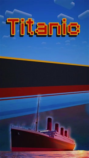 Build The Titanic #Minecraft #cruiseship #minecraftbuild #minecraftbuilding #boat #minecraftideas #minecrafttutorial #minecraftmemes