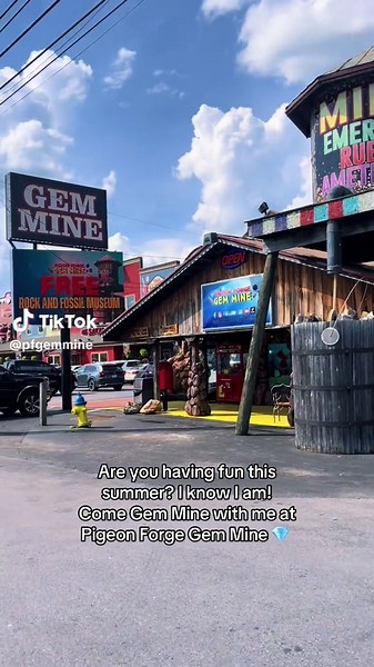 Discover Treasures at Pigeon Forge Gem Mine!
