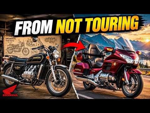 The Honda Gold Wing Was Never Supposed to Be a Touring Bike