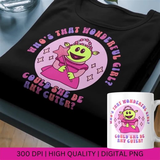 Nanalan Who's That Wonderful Girl PNG Files, Could She Be Any Cuter Nanalan Meme Png, Nanalan Cartoon Png, Gift for Friends, Princess Mona - Etsy