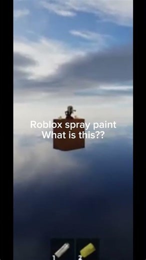 Roblox spray paint. whats this?? #memes #funny #viral #scary #squidgame #roblox #gtastunts #gta6