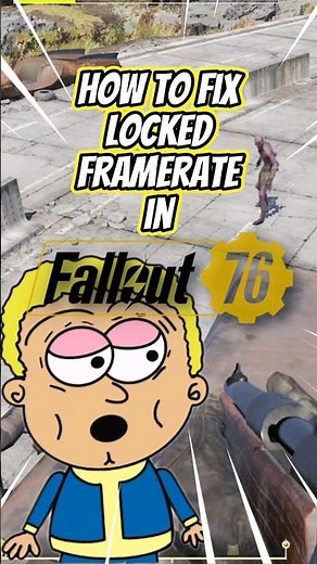 How to fix locked Framerate in Fallout 76! #fallout76 #fallout #gamertips #gaming