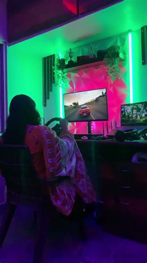 Logitech g29 setup in Gaming Room for Forza Horizon 5 #gamesetup #gamingroom #setupgamer #gaminglive