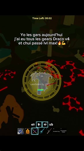 Draco v4 : Max Level avec Gear Complet !